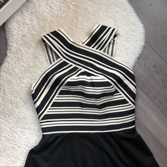 Anthropologie Crosswise Flare Dress Size 12 - Picture 3 of 8